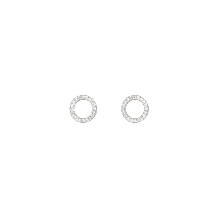 Heliophilia Silver Pendientes de Plata de Ley 925
